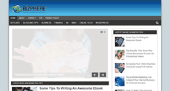 Desktop Screenshot of bizphere.com